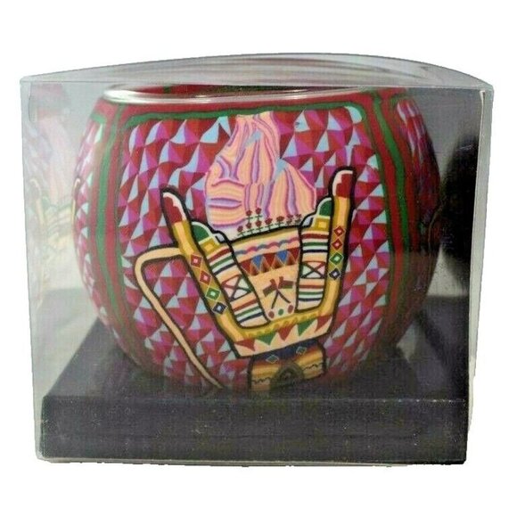 Bait Al Zubair Museum Decorative Round Glass Candle Holder (Oman) 2012 - Picture 3 of 6